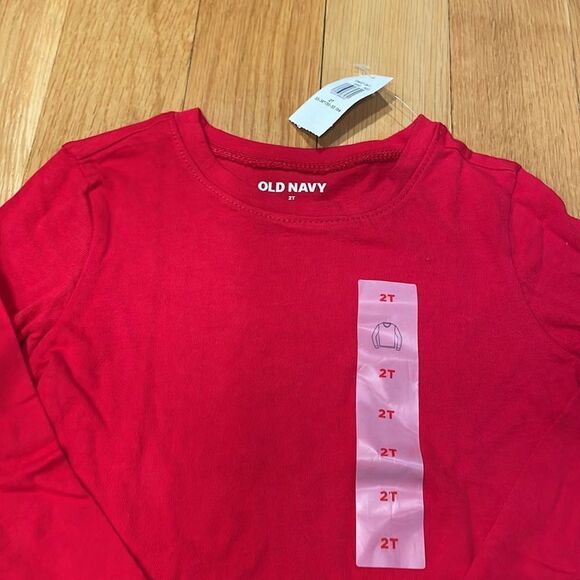 OLD NAVY NWT 2 T Long Sleeve Top - Picture 2 of 2